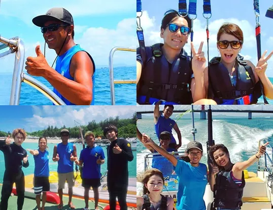 スタッフの笑顔